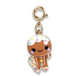 Gold Swivel Gingerbread Man