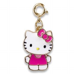 Gold Swivel Hello Kitty