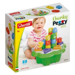 Quercetti Chunky Peggy Box 28