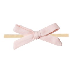 Ribbon Nylon Bow Blush