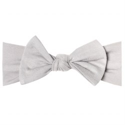 Knit Headband Bow Stone