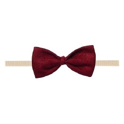 Bowtie Nylon Bow Ruby
