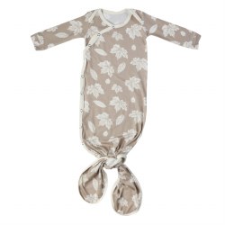 Newborn Knotted Gown Oak