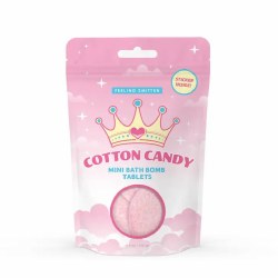 Bath Bomb Tablets Cotton Candy