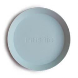 Round Dinnerware Plates Powder Blue