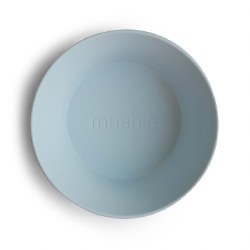 Round Dinnerware Bowls Powder Blue