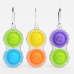 Simpl Dimpl Clear Yellow/Orange