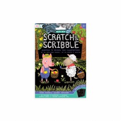 Mini Scratch and Scribble Farm Animals