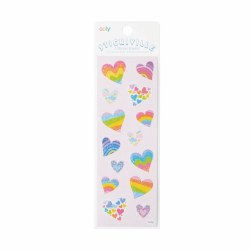 Stickiville Rainbow Hearts