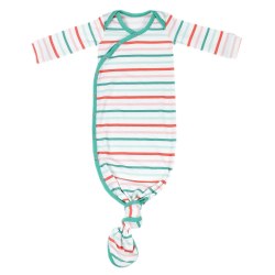 Newborn Knotted Gown Tinsel