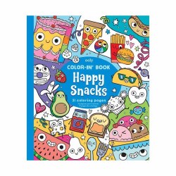 Color-in' Book Happy Snacks