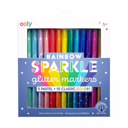 Rainbow Sparkle Glitter Marker