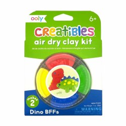 DIY Air-Dry Clay Dino BFFS