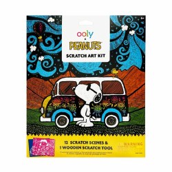 Peanuts Scratch Art Kit