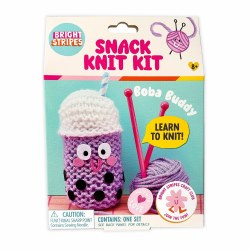 Snack Knit Kit Boba Buddy