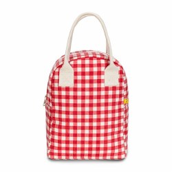 Zipper Lunch Gingham Red