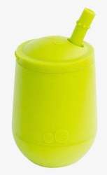 Mini Cup w/ Straw Lime