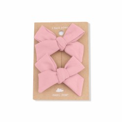 Pink Dolphin Bow Clips