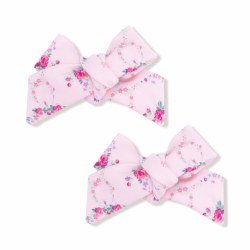 Rose Garden Bow Clips