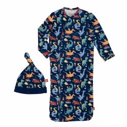 Gown Set Talon-Ted 0-3m