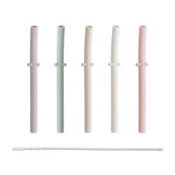 Silicone Replacement Straws Petal