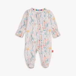 Footie Shroom and Bloom 0-3m