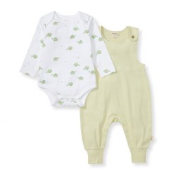 Tortoise Jumpsuit Mint 3-6m