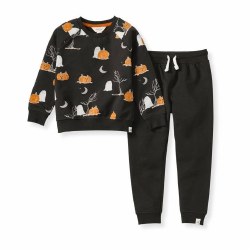 Sweat Set Midnight Fright 3-6m