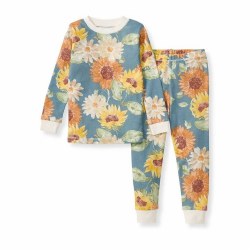 PJ Set Sunflowers 3T