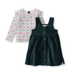 Dress Set Poinsettia 9-12m