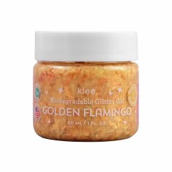 Bio Glitter Gel Golden Flamingo