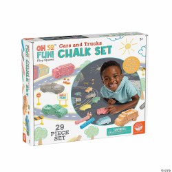 Oh So Fun! Chalk Set Cars