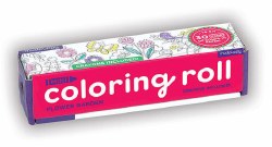 Flower Garden MIni Coloring Roll