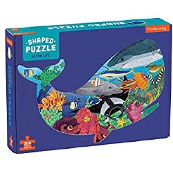 Ocean Life 300 Piece Shaped Puzzle