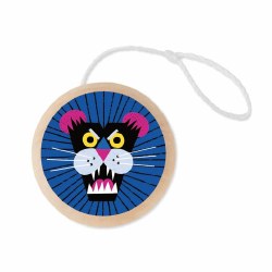 Cat Donut Wooden Yoyo