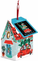 Puzzle Ornament Christmas Car