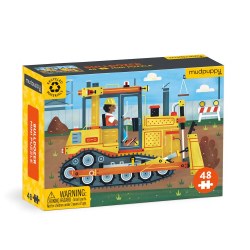 Bulldozer 48 Piece Mini Puzzle