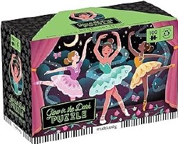 Moonlight Ballet 100 Piece Glow In the Dark Puzzle