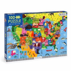 Map of the USA 100pc Puzzle