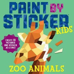 Paint By Sticker Zoo Animals