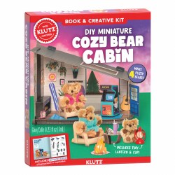 DIY Miniature Cozy Bear Cabin