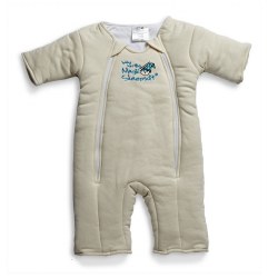 Baby Merlin Magic Sleepsuit Cotton Large Cream