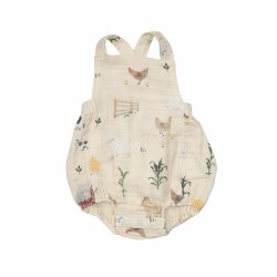 Retro Sunsuit Barn 0-3m