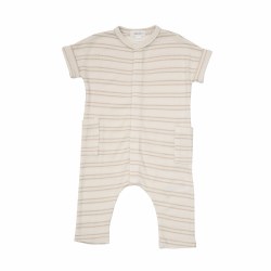 Romper Clay Stripe 6-12m