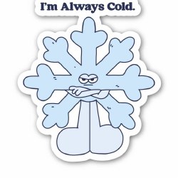 I'm Always Cold Snowflake