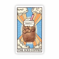 The Iced Coffee Tarot Card