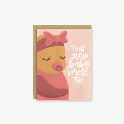 New Baby Smell Card