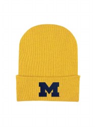 Michigan Knit Cap Gold Preemie