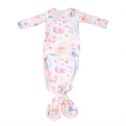 Newborn Knotted Gown Bloom