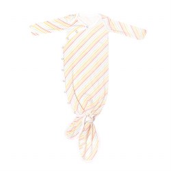 Newborn Knotted Gown Rainee